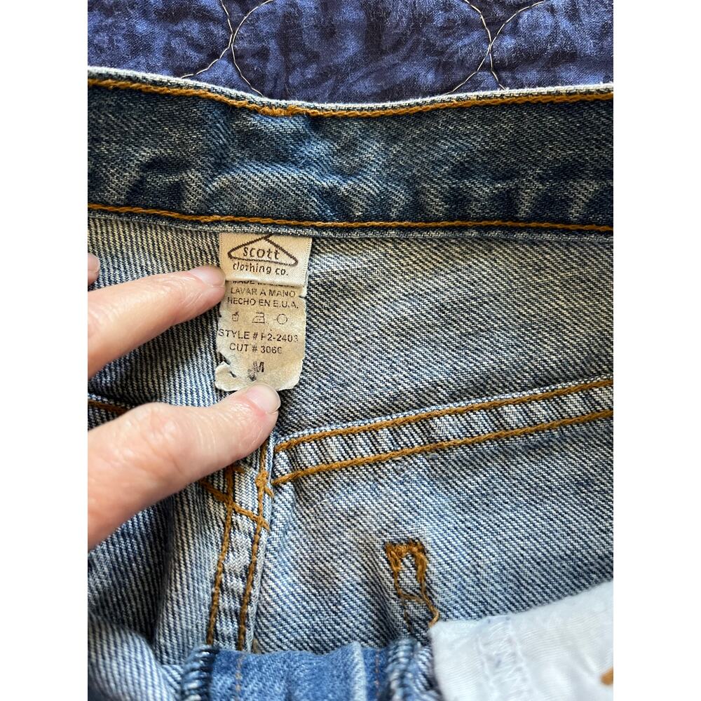 Scott Clothing Co. | Women's Size M Jeans w/Tapestry Trim - Picture 3 of 6